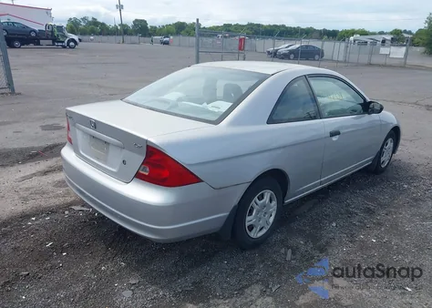 2001 Honda Civic Lx z USA, uszkodzony, nr VIN 1HGEM22501L071151